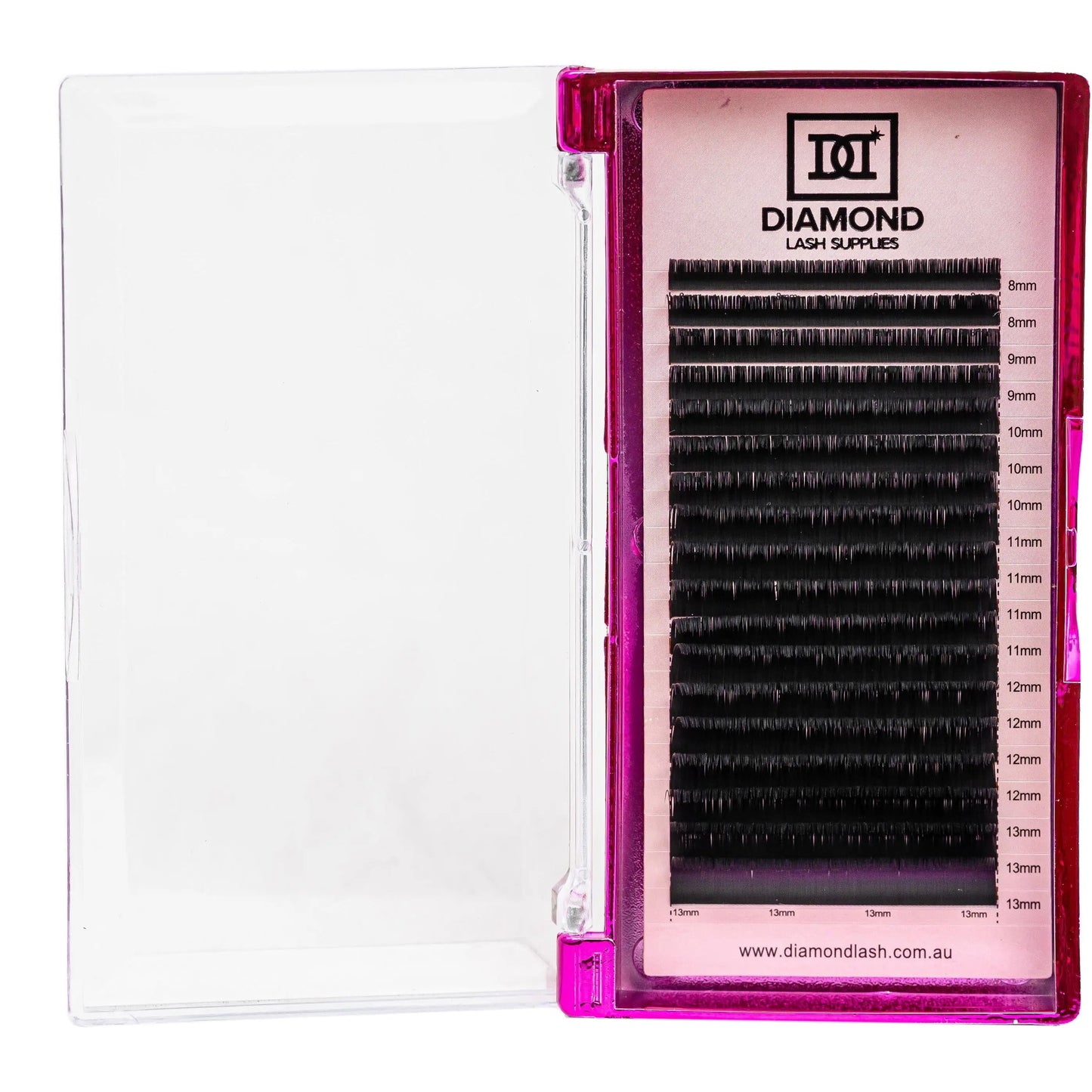 Classic Flat Lashes 0.15 Mixed Trays Diamond Lash Supplies