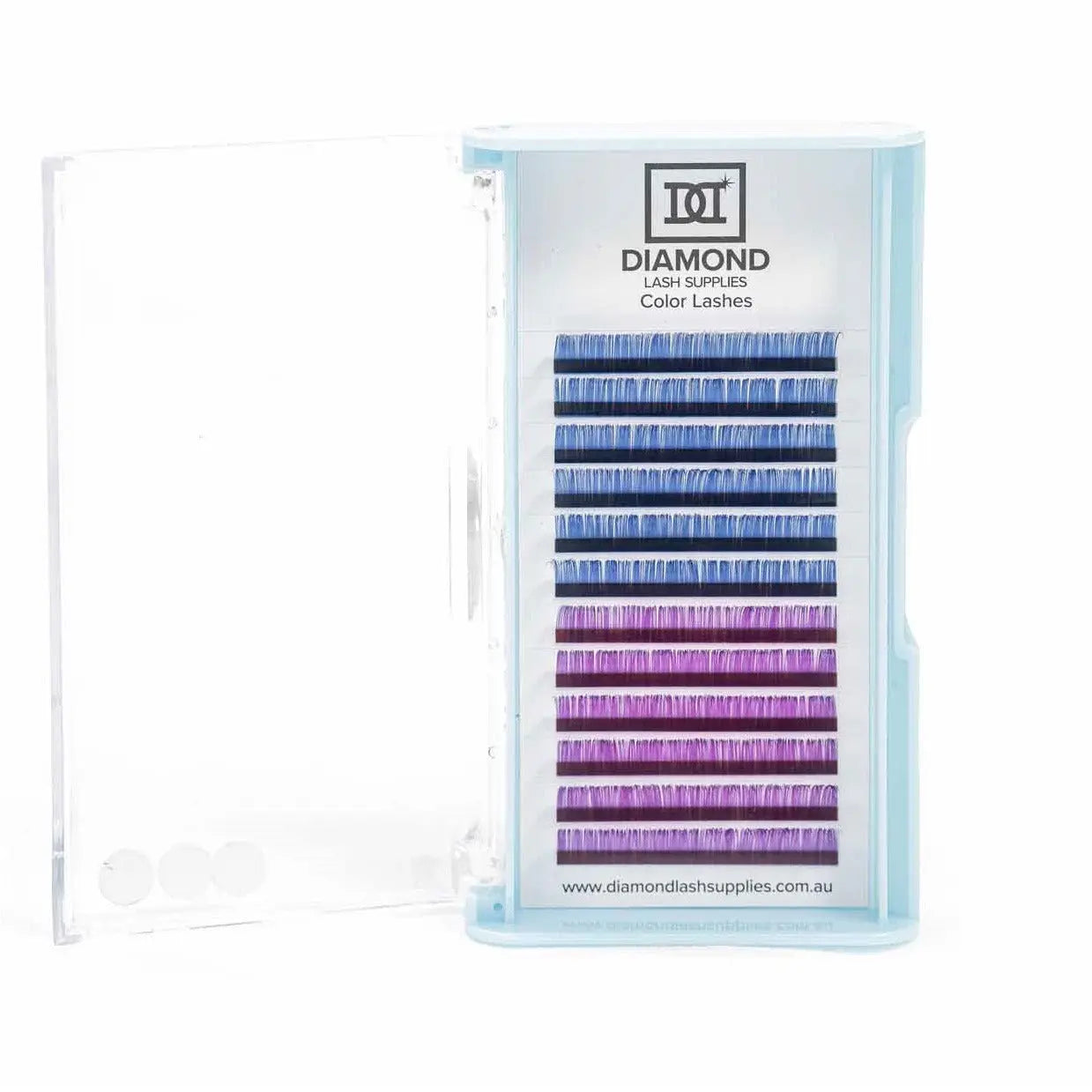 Colour Lashes Two Tone 0.07 - Diamond Lash Supplies 