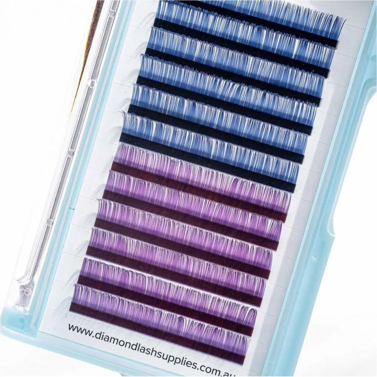 Colour Lashes Two Tone 0.07 - Diamond Lash Supplies 