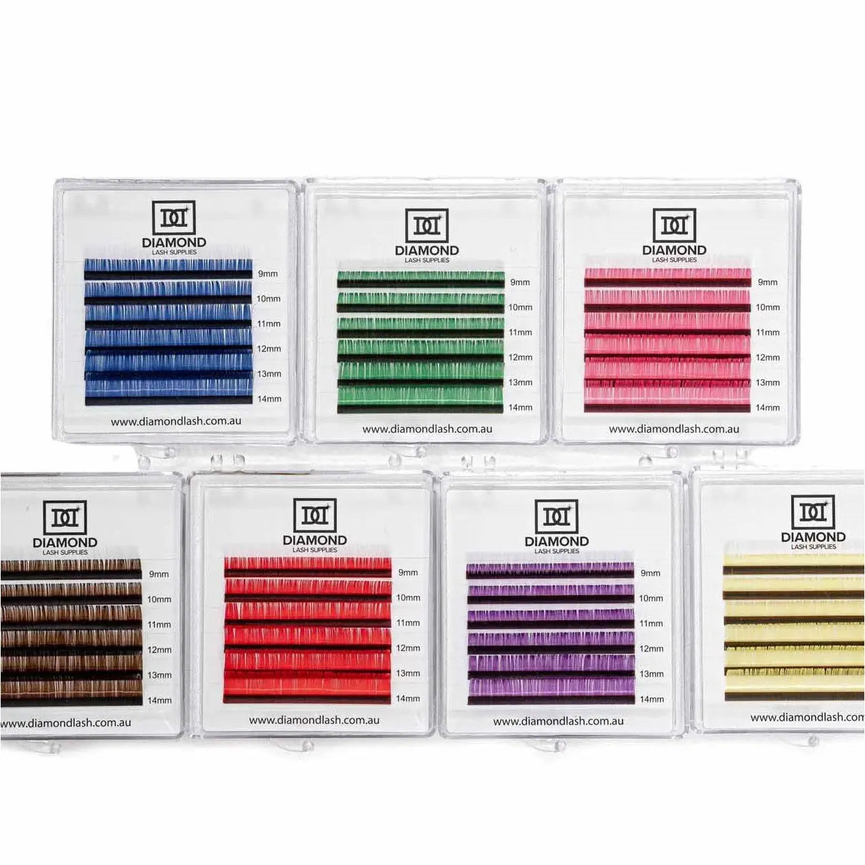 Colour Lashes Mini's - Diamond Lash Supplies 