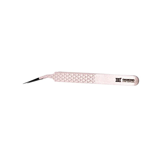 Angled Isolation Tweezer - Diamond Lash Supplies 