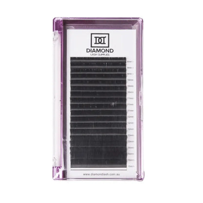 Classic Flat Lashes 0.20 Mixed Tray - Diamond Lash Supplies 