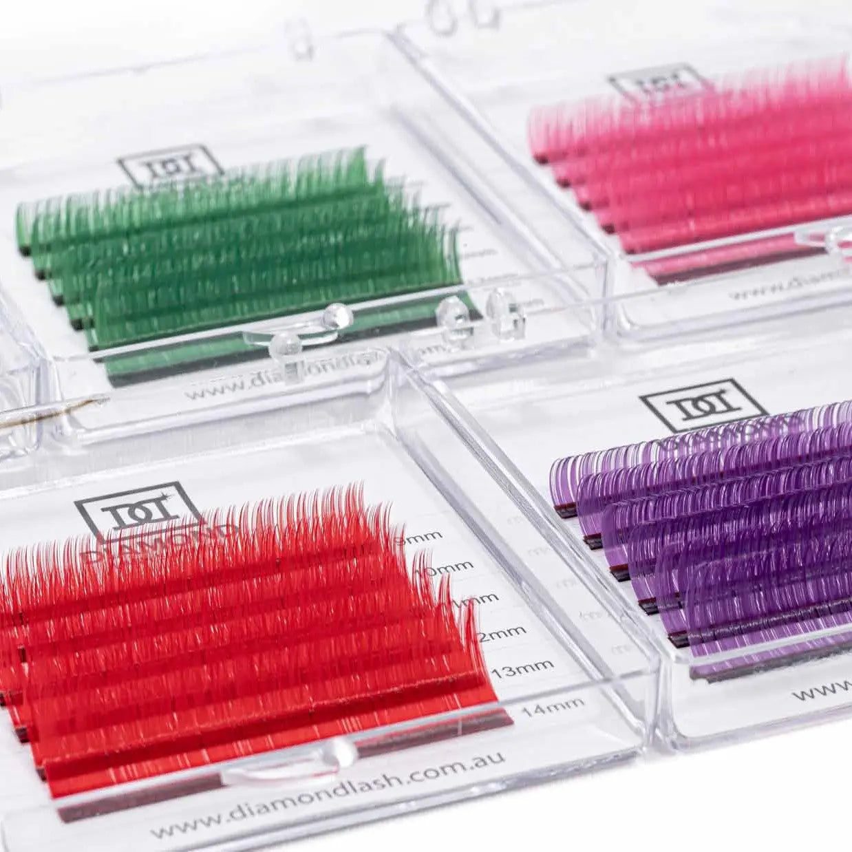 Colour Lashes Mini's - Diamond Lash Supplies 