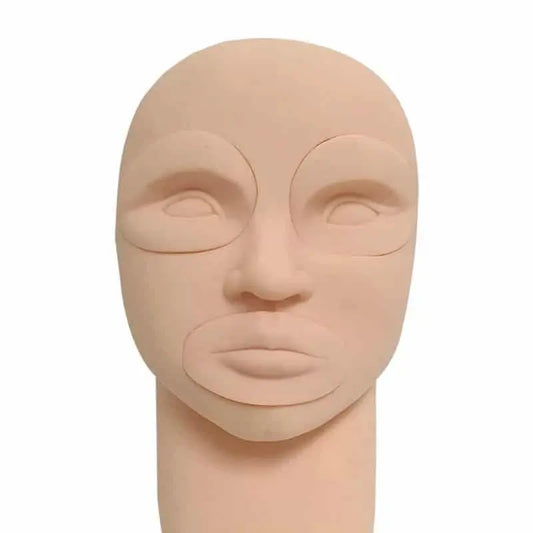 Cosmetic Tattoo Mannequin Head - Diamond Lash Supplies 