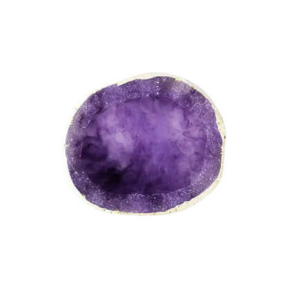 Crystal look glue plate Purple - Diamond Lash Supplies