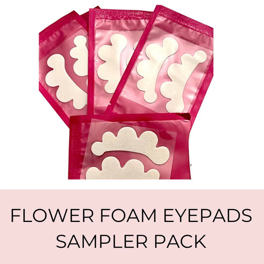 Flower Foam Eye Pad Try 5 Pack Diamond Lash Supplies