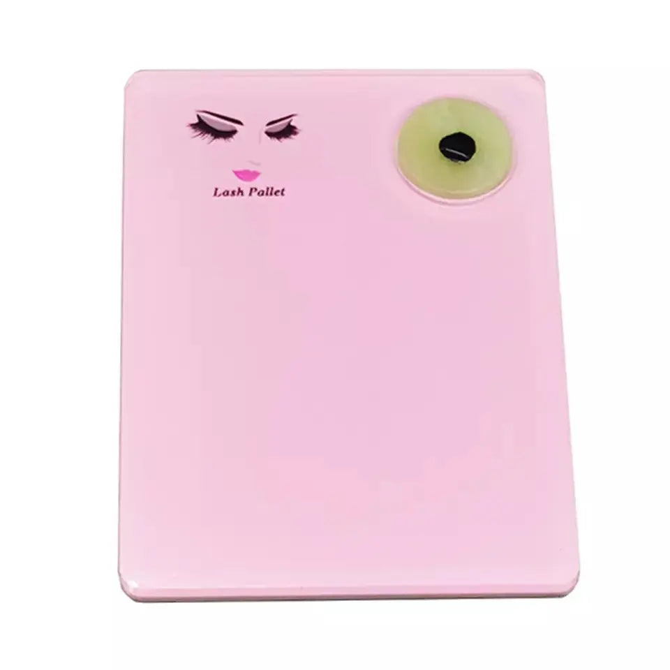 Pink Acrylic Lash Tile Diamond Lash Supplies