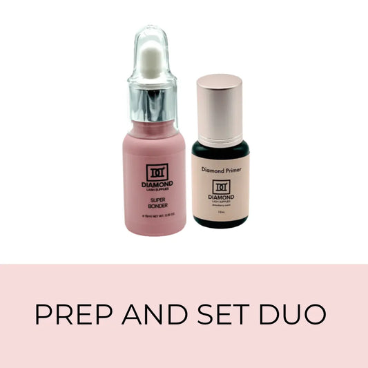 Prep and Set Duo Diamond Lash Supplies