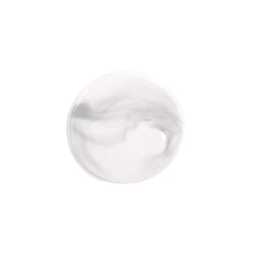 Round Marble Glue Plate Grey - Diamond Lash Supplies 