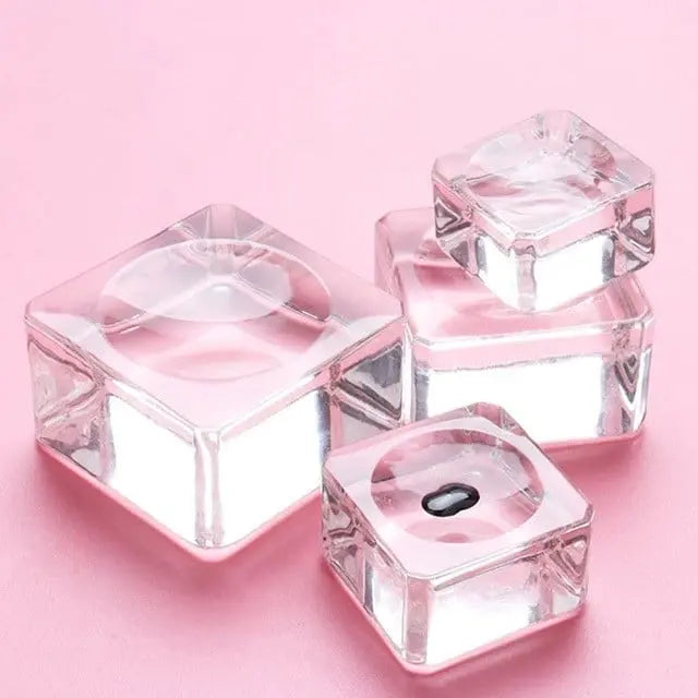 Square Glass Glue Gasket - Diamond Lash Supplies 