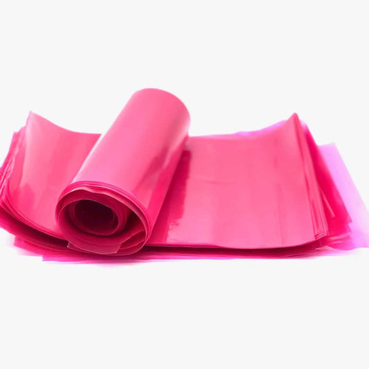Tattoo Plastic Clip Cord Sleeves - Pink - Diamond Lash Supplies 